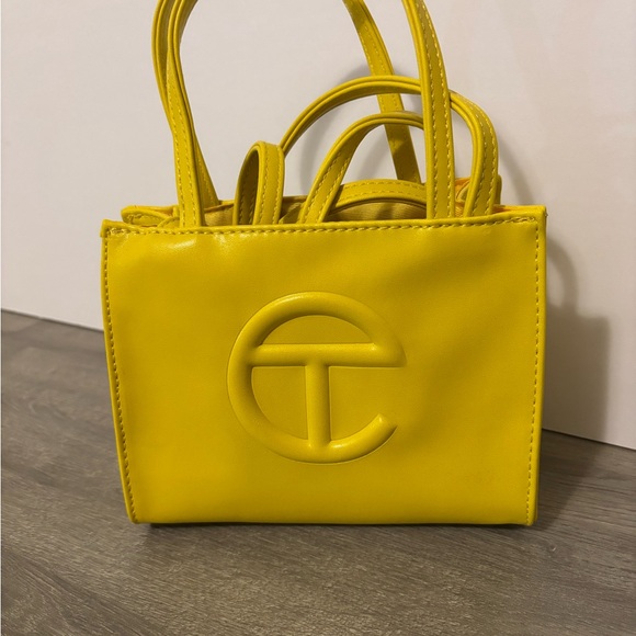 Telfar Mini Bag in Vibrant Yellow - Picture 1 of 6